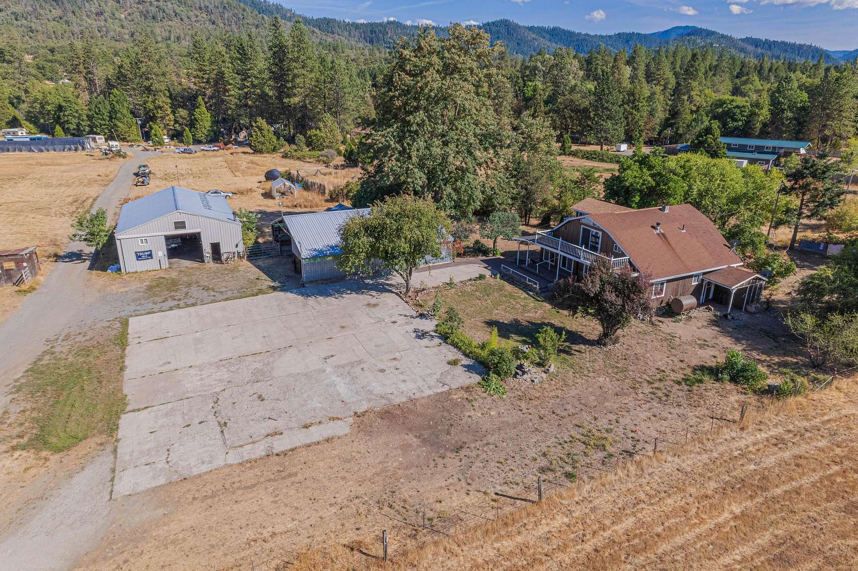 5 Acres of Residential Land with Home for Sale in Williams, Oregon