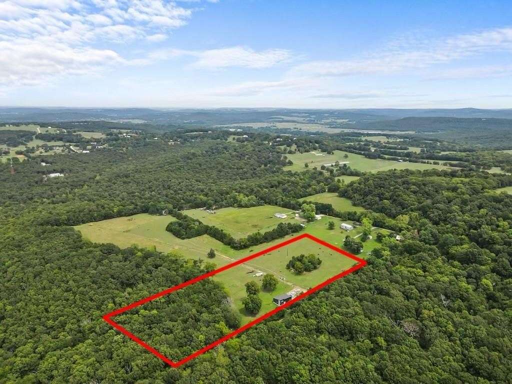 10.6 Acres of Land with Home for Sale in Elkins, Arkansas