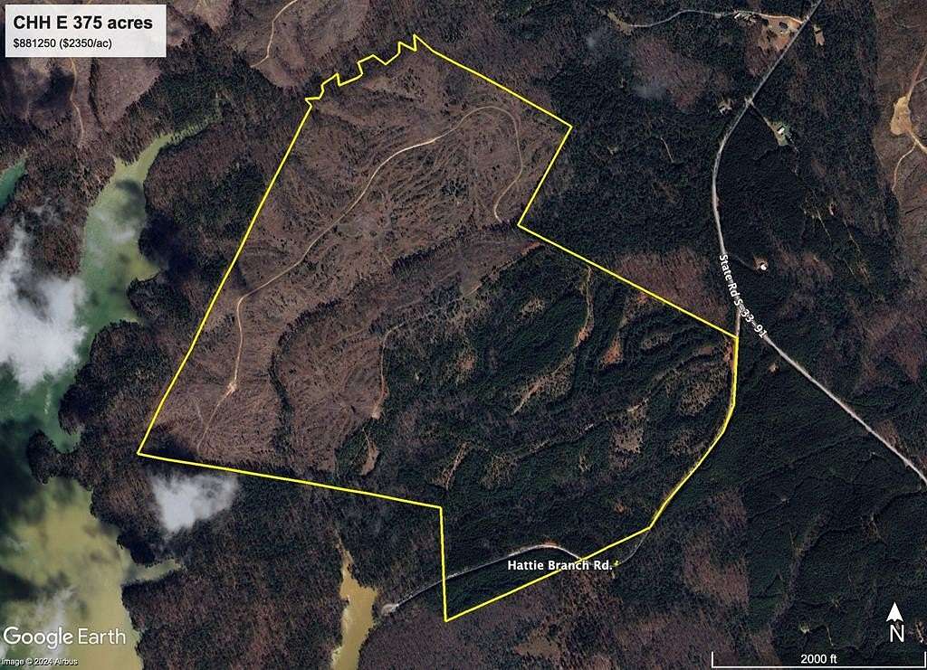 375 Acres of Land for Sale in Mount Carmel, South Carolina