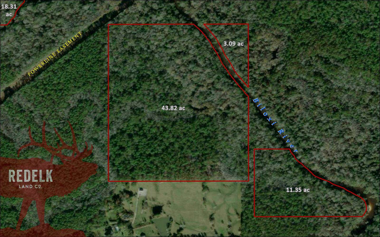 118 Acres of Recreational Land for Sale in Gulfport, Mississippi