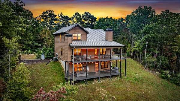 3 Acres of Residential Land with Home for Sale in Mineral Bluff, Georgia