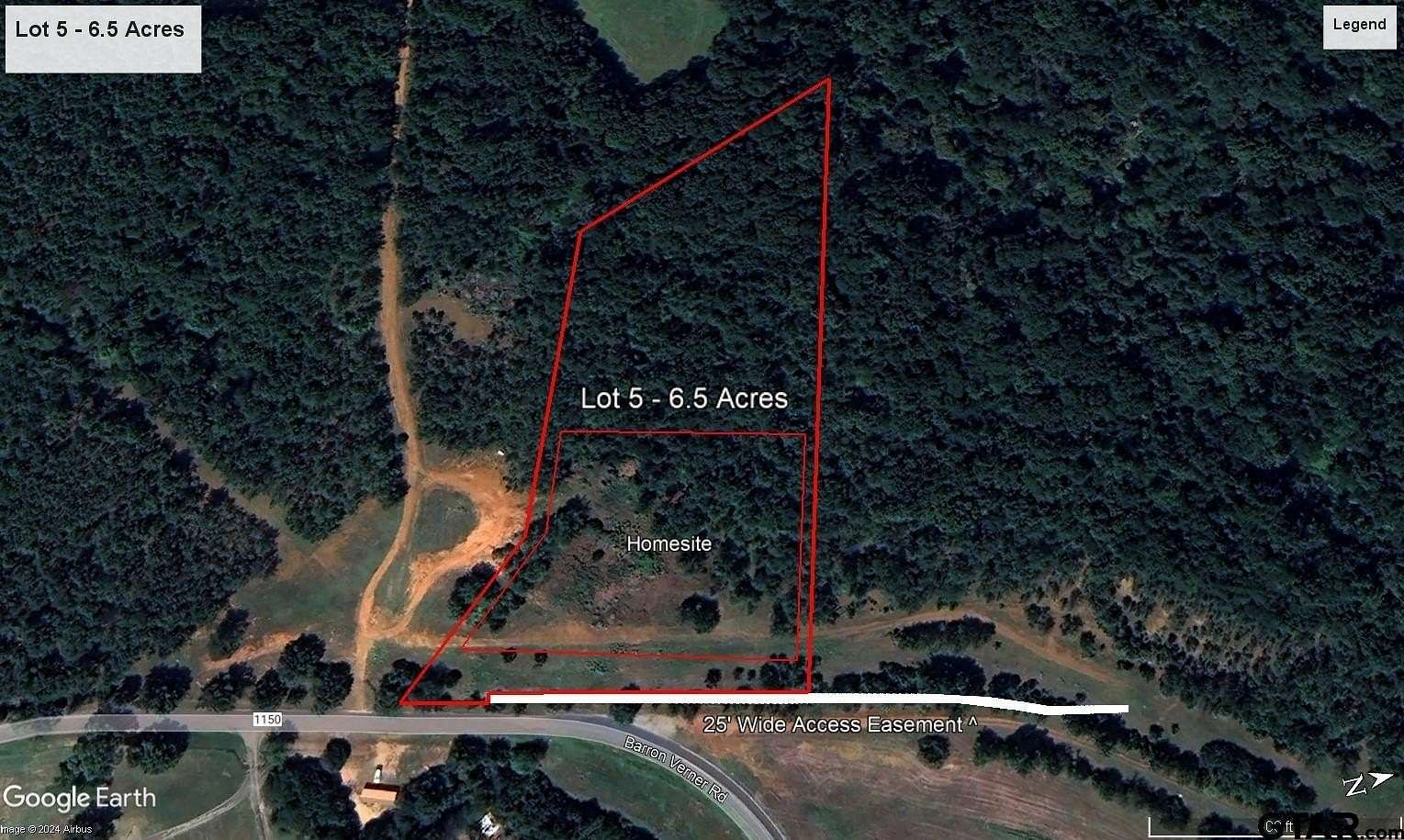 6.5 Acres of Residential Land for Sale in Tyler, Texas