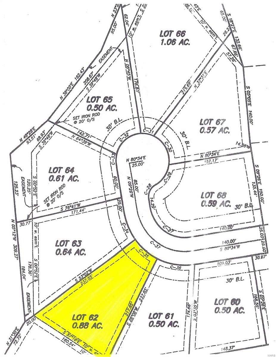 0.88 Acres of Residential Land for Sale in Troy, Missouri