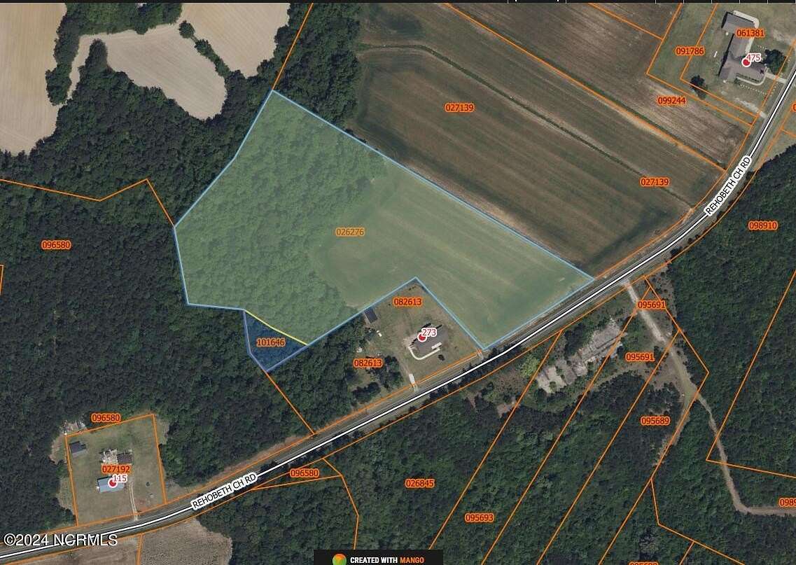 7.01 Acres of Residential Land for Sale in Clarkton, North Carolina