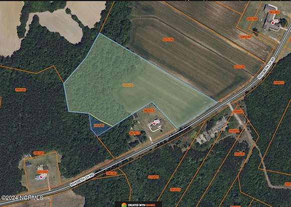 7.01 Acres of Residential Land for Sale in Clarkton, North Carolina