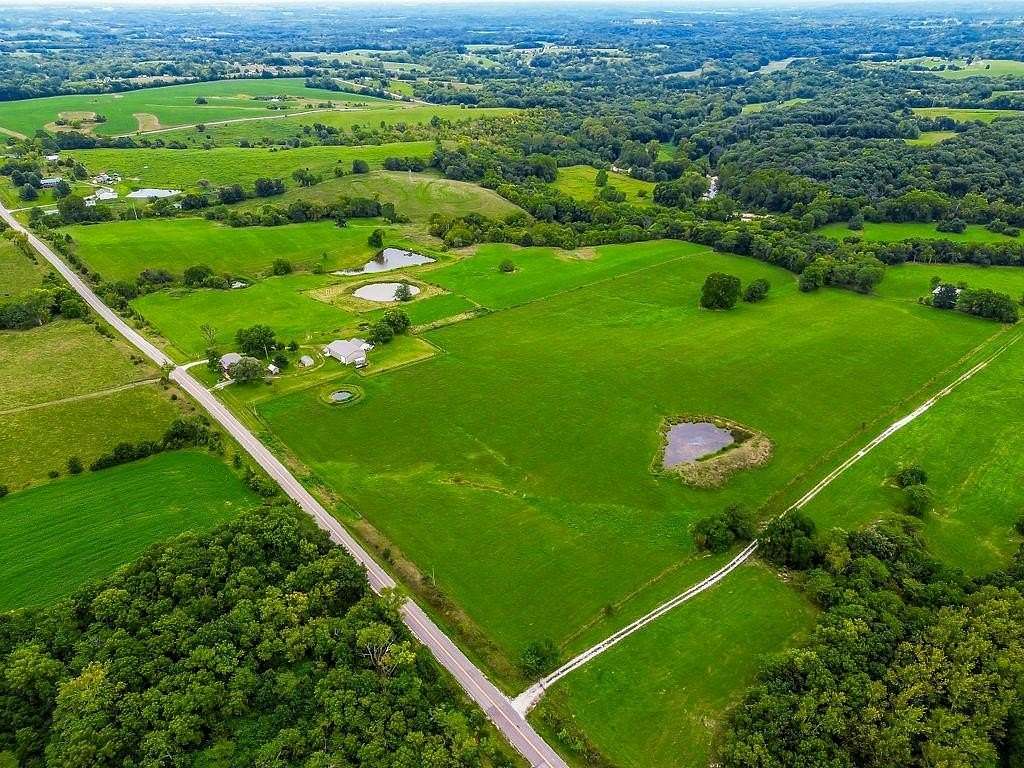 59 Acres of Recreational Land with Home for Sale in Polo, Missouri