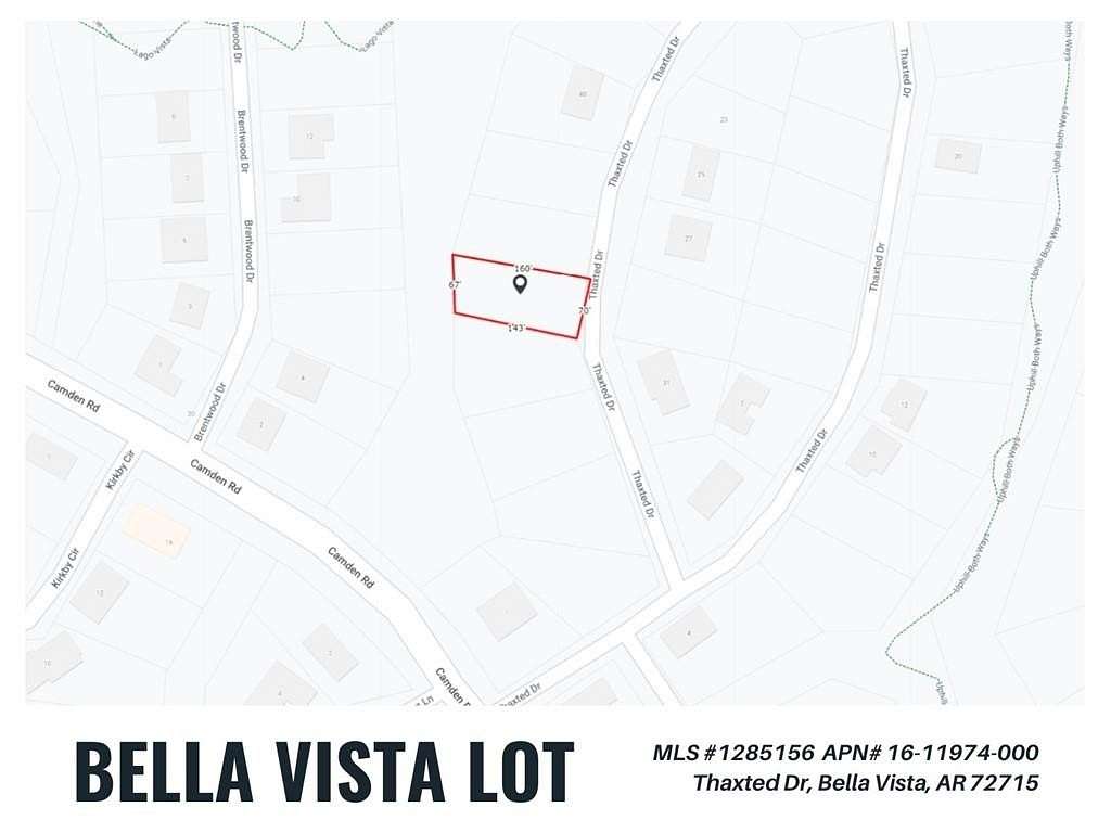 0.24 Acres of Residential Land for Sale in Bella Vista, Arkansas