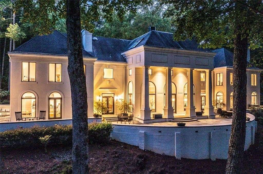 3.9 Acres of Residential Land with Home for Sale in Sandy Springs, Georgia