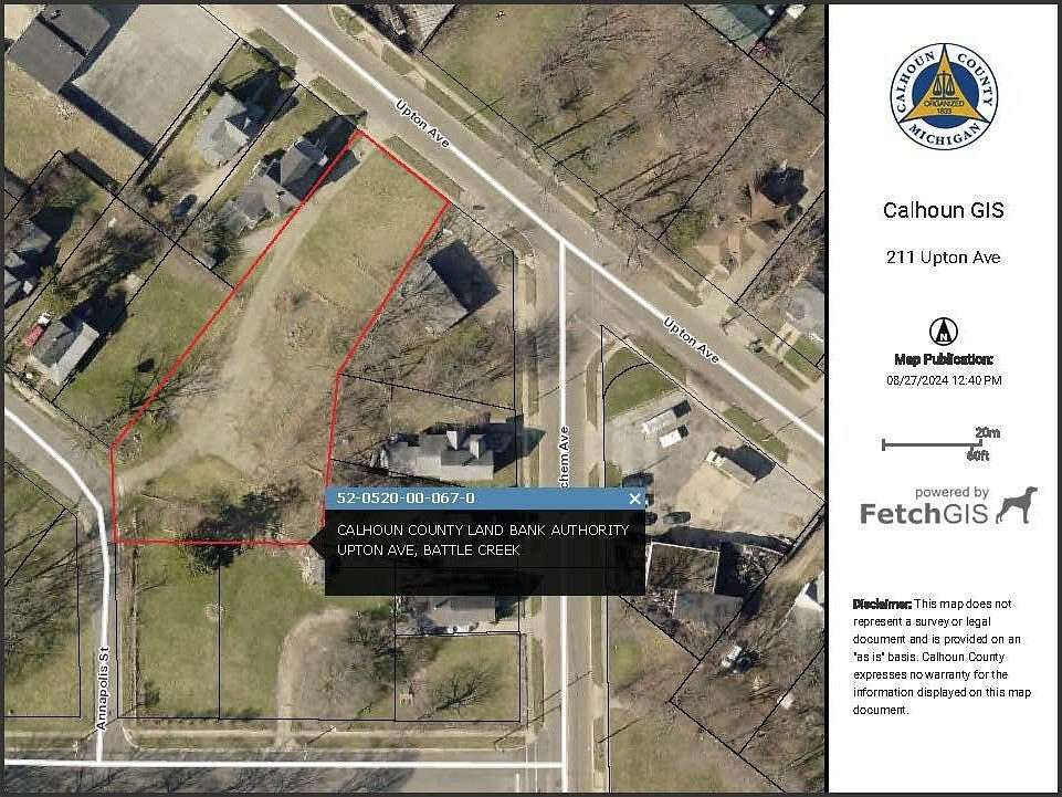 0.66 Acres of Land for Sale in Battle Creek, Michigan