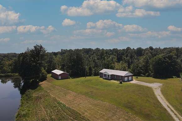 9.47 Acres of Residential Land with Home for Sale in Sebree, Kentucky