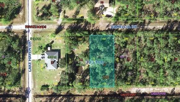 0.5 Acres of Residential Land for Sale in Lake Wales, Florida