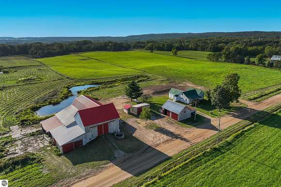 28.73 Acres of Agricultural Land with Home for Sale in Bear Lake, Michigan