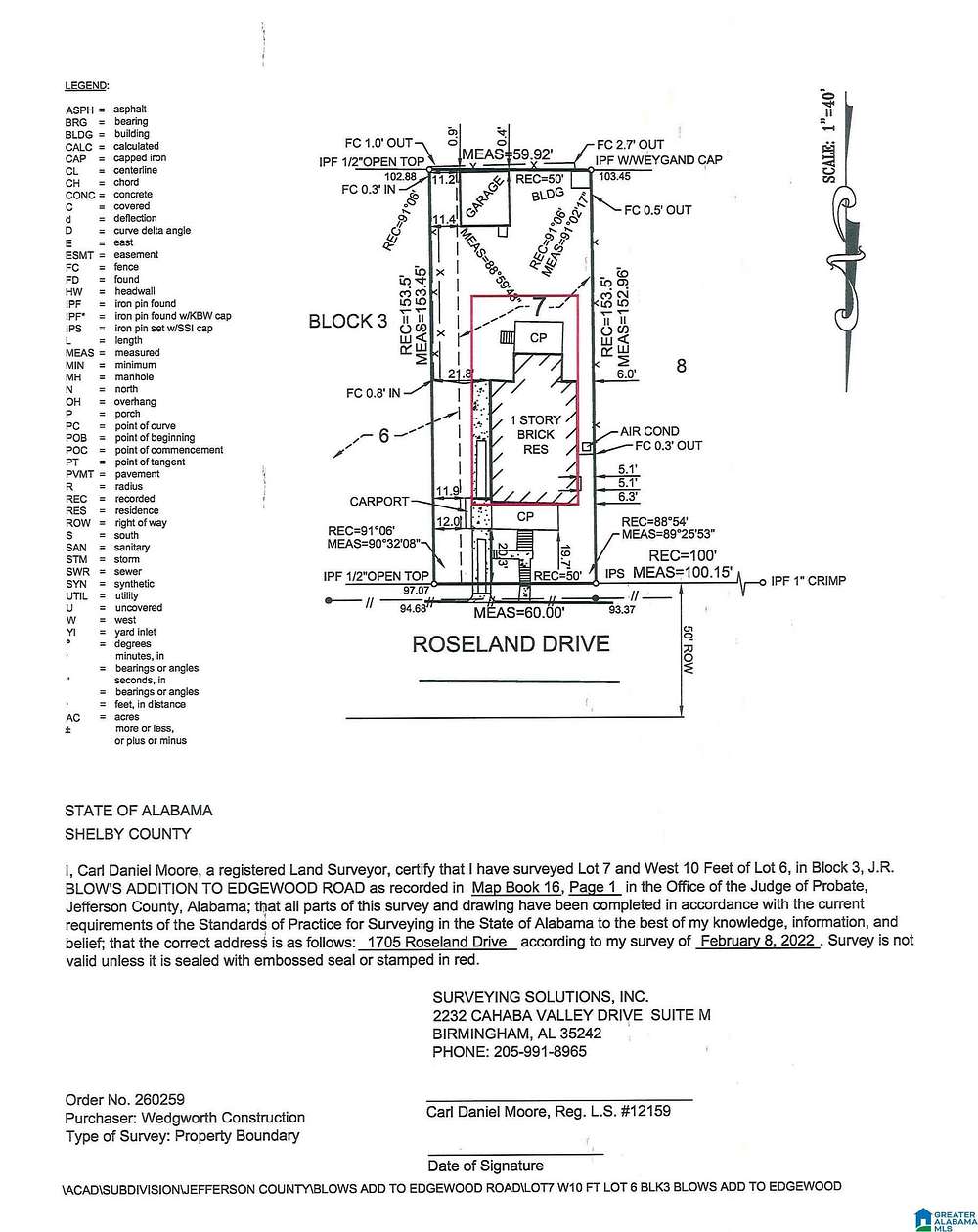 0.21 Acres of Land for Sale in Homewood, Alabama