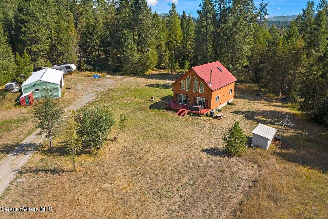 16.5 Acres of Land with Home for Sale in Athol, Idaho