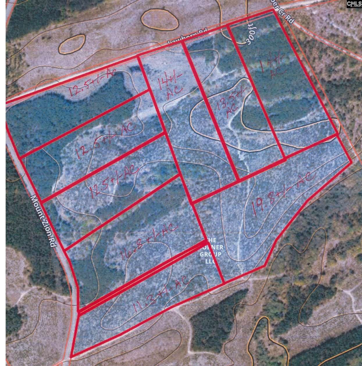 12.65 Acres of Land for Sale in Camden, South Carolina