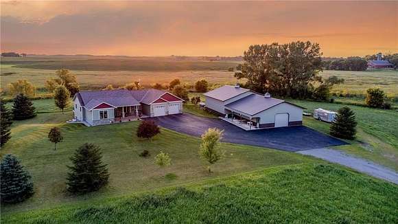 11.5 Acres of Land with Home for Sale in Winsted Township, Minnesota