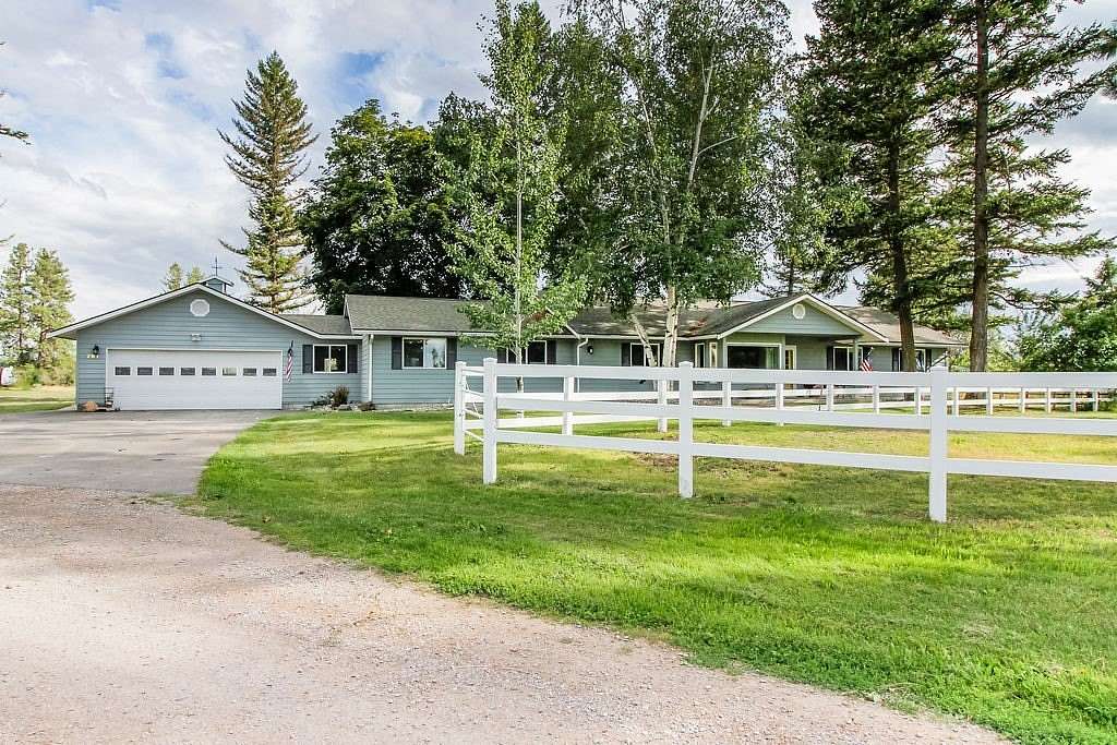 5 Acres of Land with Home for Sale in Kalispell, Montana