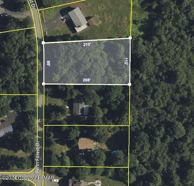 0.5 Acres of Residential Land for Sale in Albrightsville, Pennsylvania