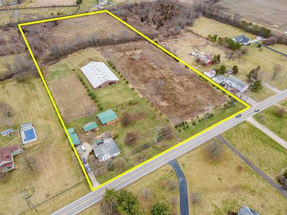 10.08 Acres of Land with Home for Sale in Grove City, Ohio