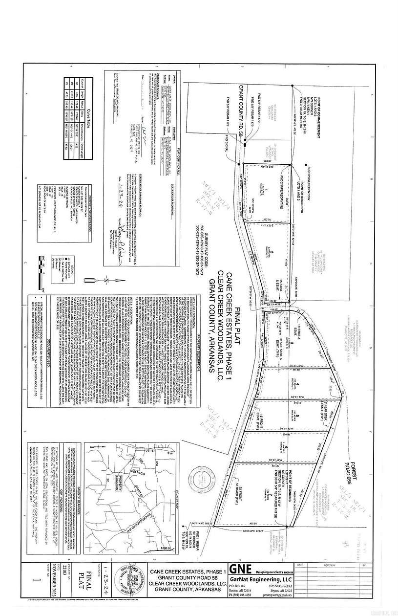 2.28 Acres of Residential Land for Sale in Sheridan, Arkansas