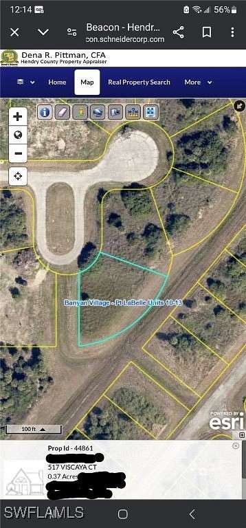 0.37 Acres of Residential Land for Sale in LaBelle, Florida