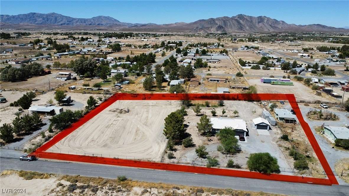 2.2 Acres of Residential Land with Home for Sale in Pahrump, Nevada