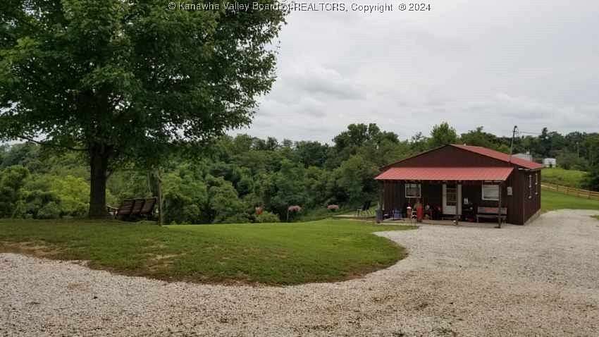 34 Acres of Land with Home for Sale in Gallipolis Ferry, West Virginia