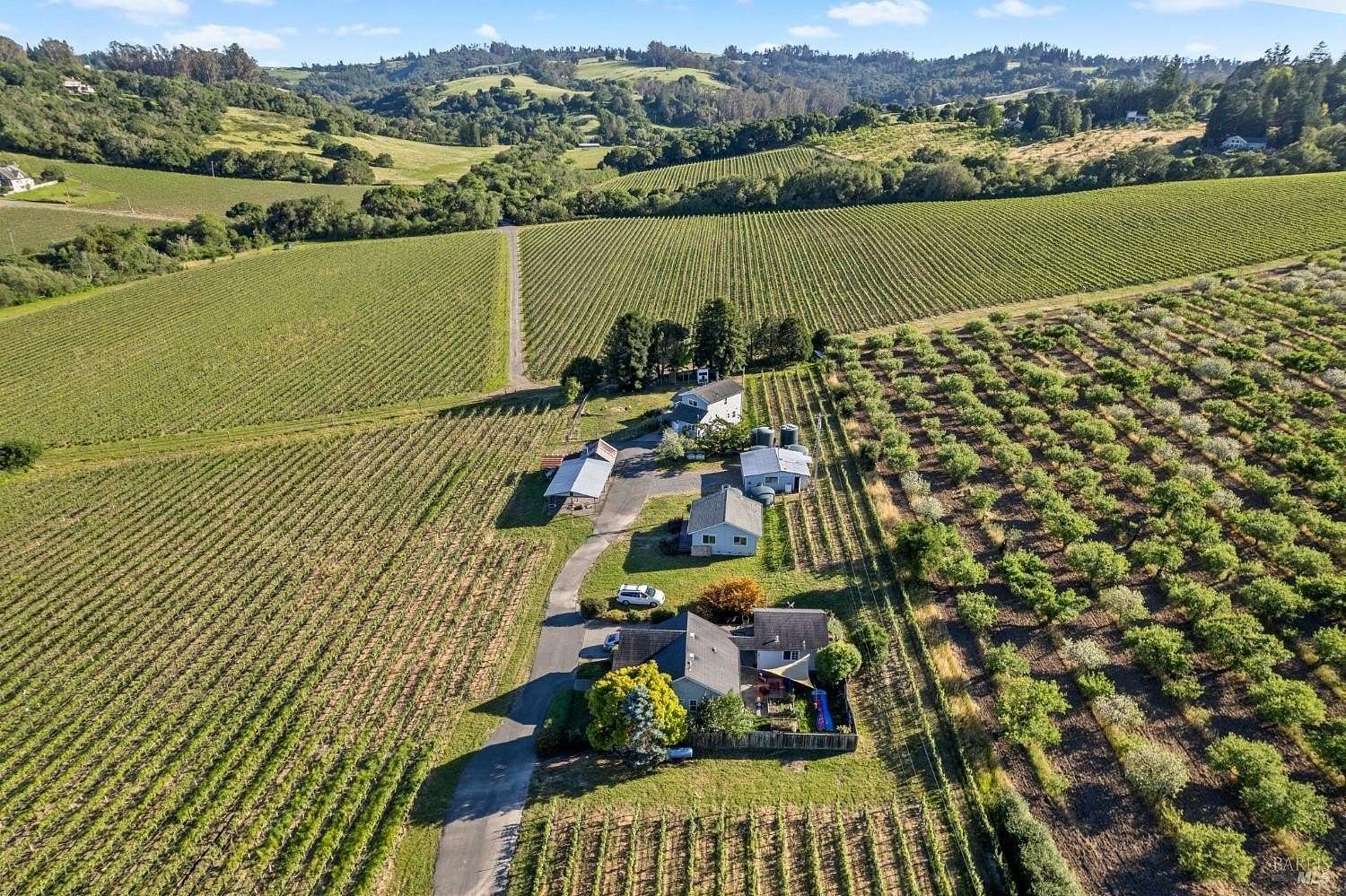 5 Acres of Improved Residential Land for Sale in Sebastopol, California