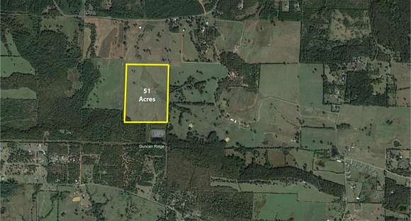 51 Acres of Agricultural Land for Sale in Greenbrier, Arkansas