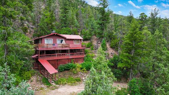 3 Acres of Residential Land with Home for Sale in Jemez Springs, New Mexico