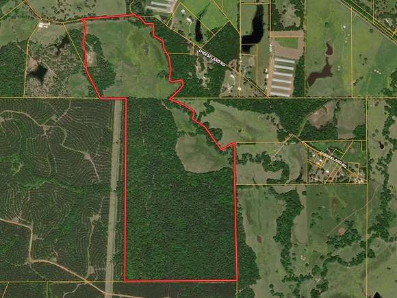 245.326 Acres of Agricultural Land with Home for Sale in Pollok, Texas