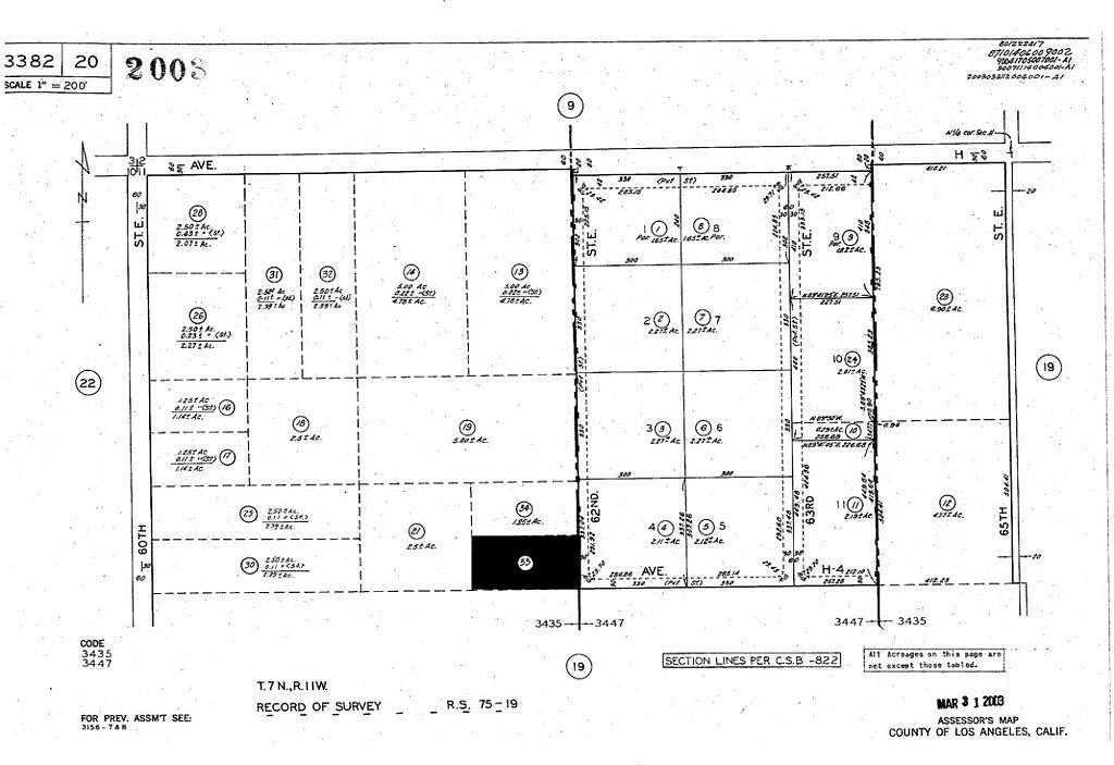 1.287 Acres of Land for Sale in Lancaster, California