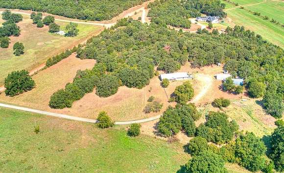 12.15 Acres of Land with Home for Sale in Luther, Oklahoma