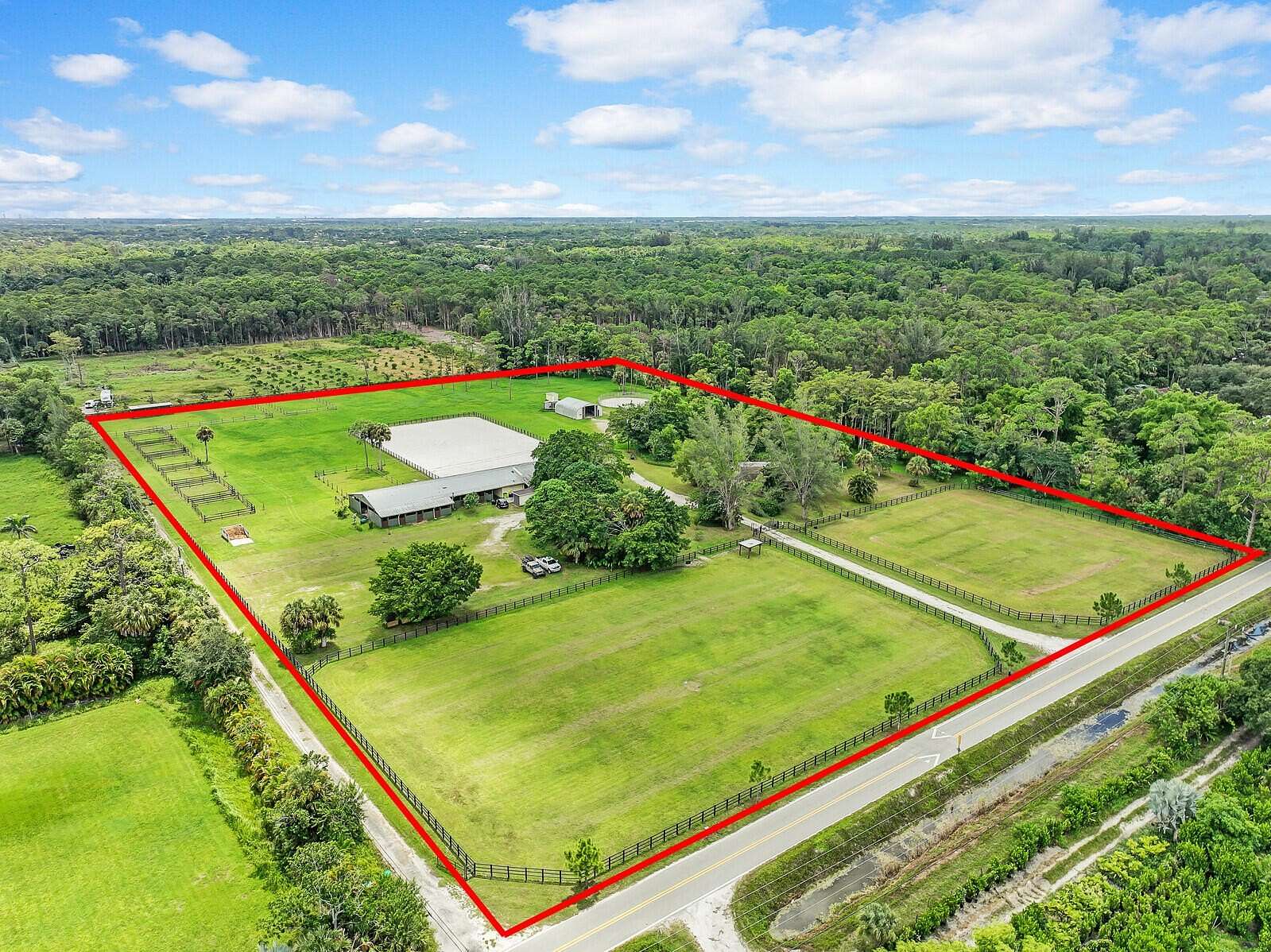 11 Acres of Land with Home for Sale in Loxahatchee Groves, Florida