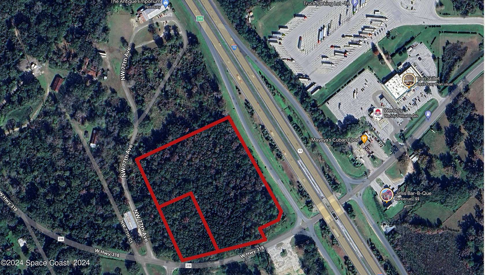 10.23 Acres of Mixed-Use Land for Sale in Micanopy, Florida