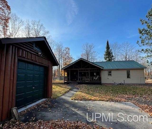 40 Acres of Land with Home for Sale in Iron River, Michigan