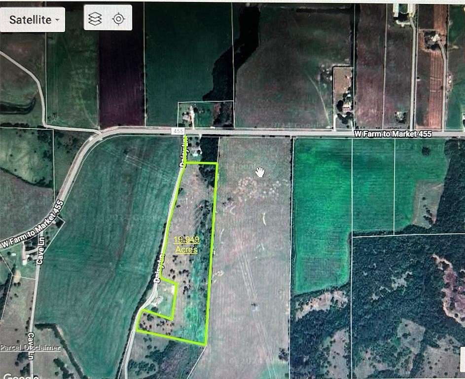 19.949 Acres of Land for Sale in Weston, Texas