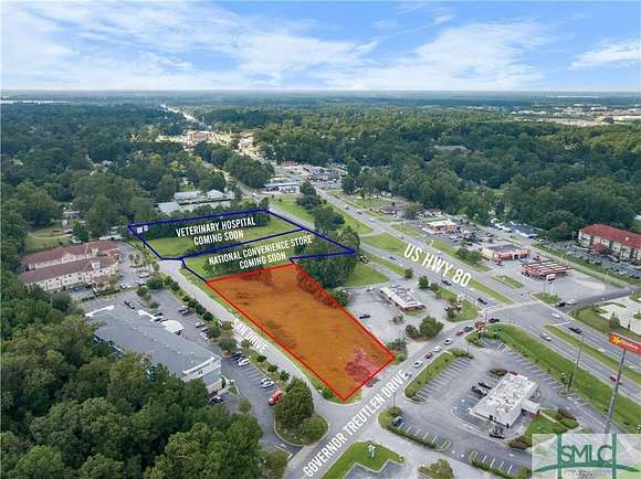 1.48 Acres of Commercial Land for Sale in Pooler, Georgia