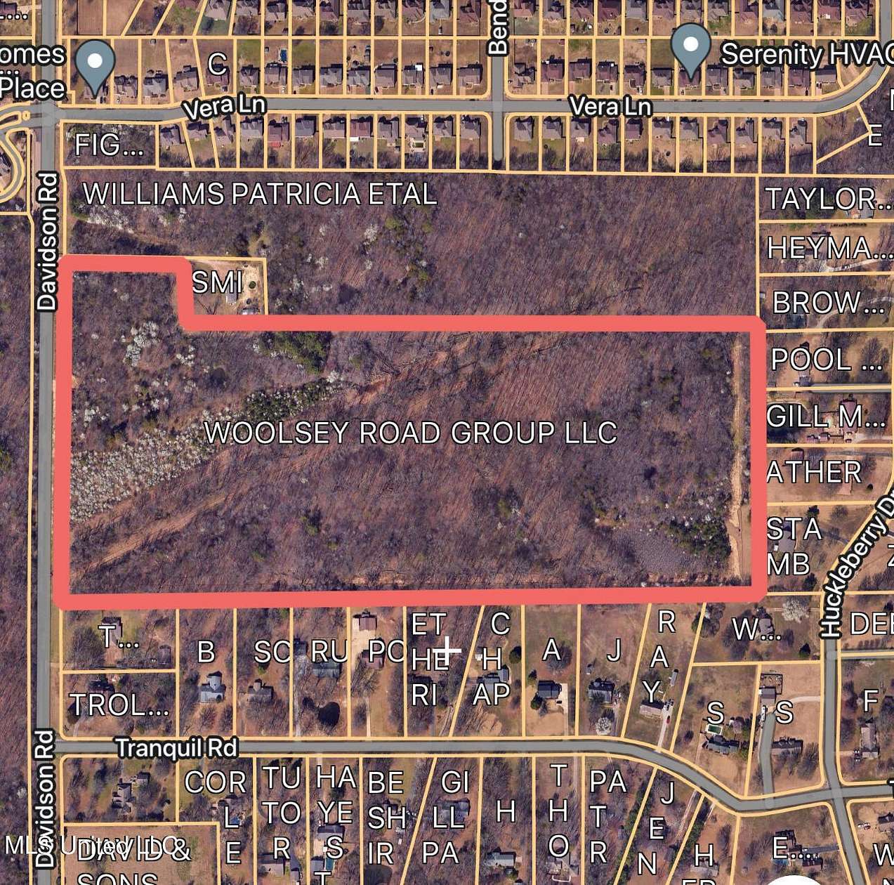 38.62 Acres of Land for Sale in Olive Branch, Mississippi