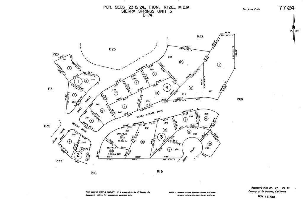 0.58 Acres of Residential Land for Sale in Pollock Pines, California