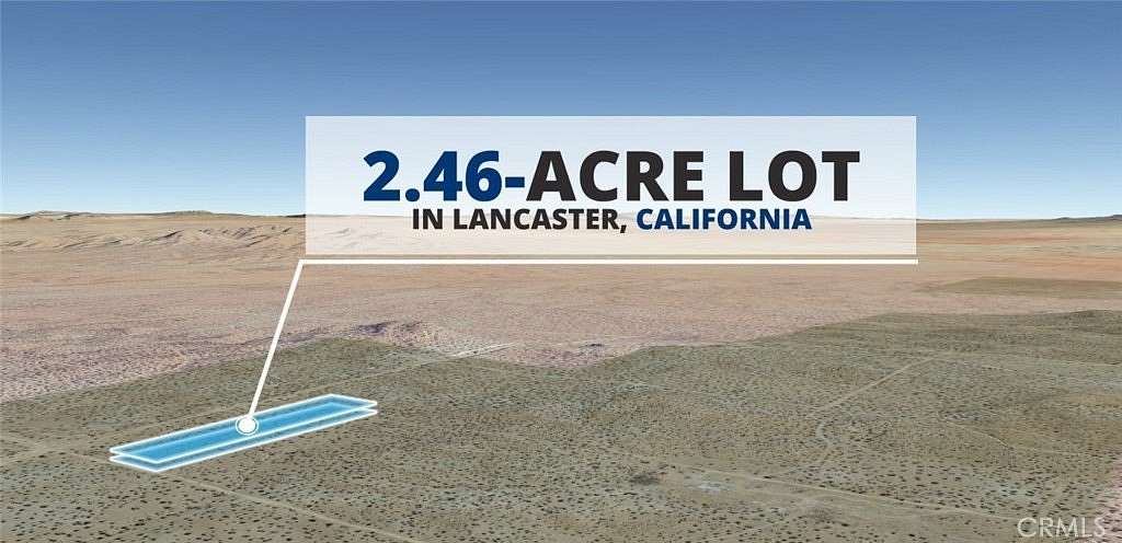 2.459 Acres of Land for Sale in Lancaster, California