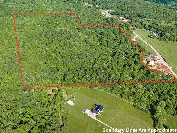 38 Acres of Recreational Land for Sale in Oak Hill, Ohio