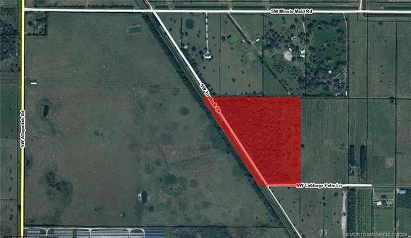 31.98 Acres of Agricultural Land for Sale in Indiantown, Florida