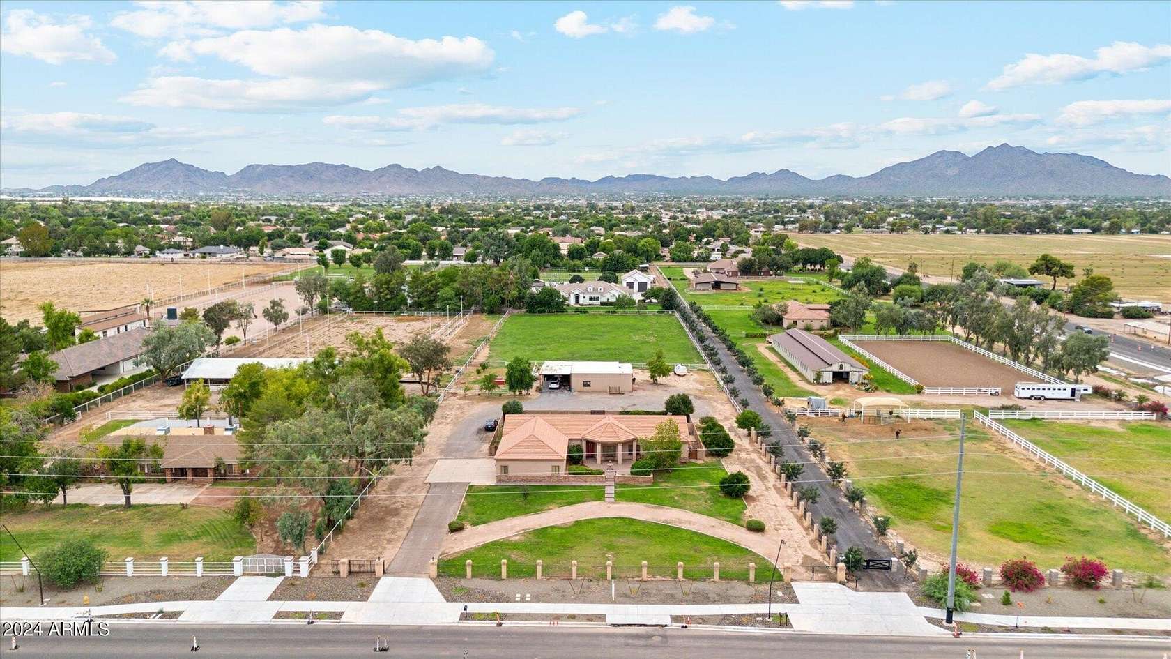 2.64 Acres of Residential Land with Home for Sale in Queen Creek, Arizona