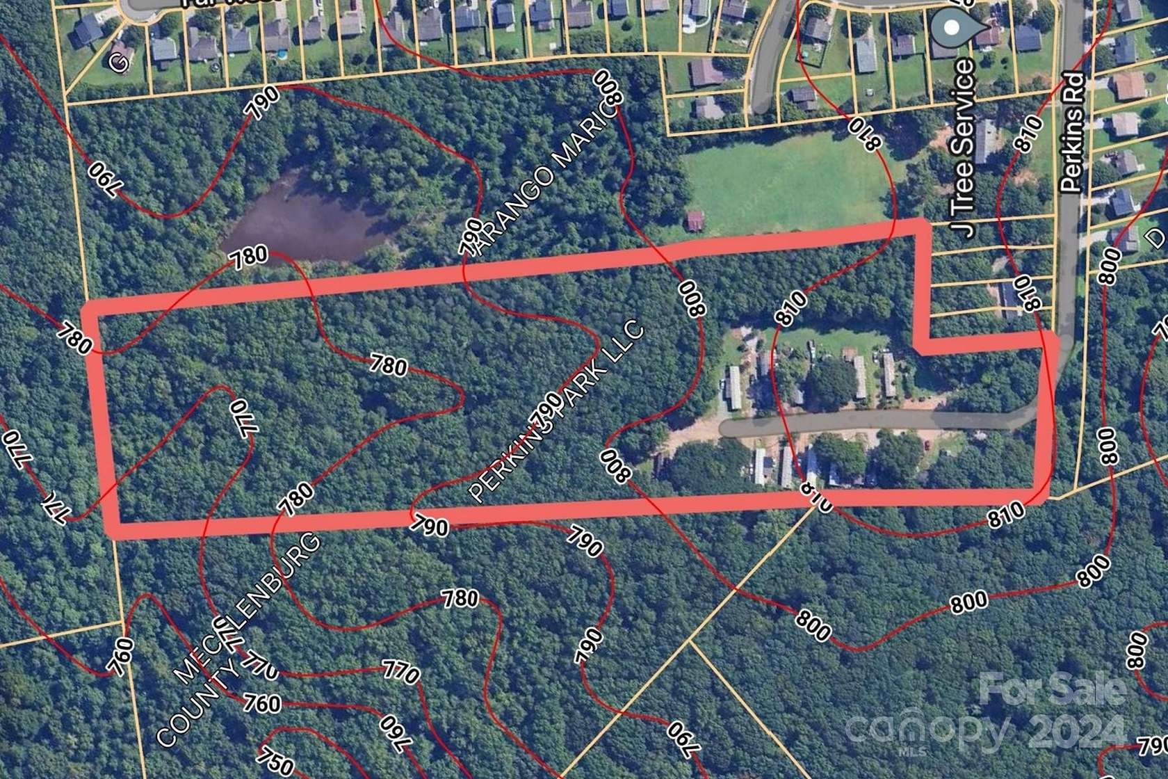 10.78 Acres of Land for Sale in Charlotte, North Carolina