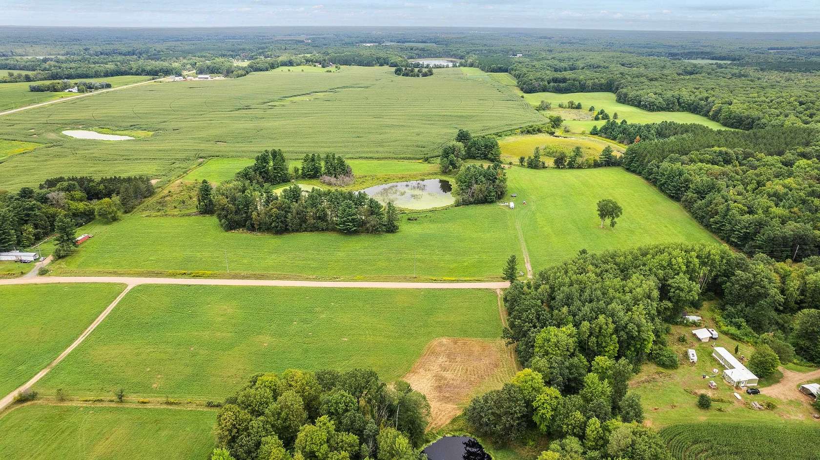 27.16 Acres of Recreational Land for Sale in Rosholt, Wisconsin