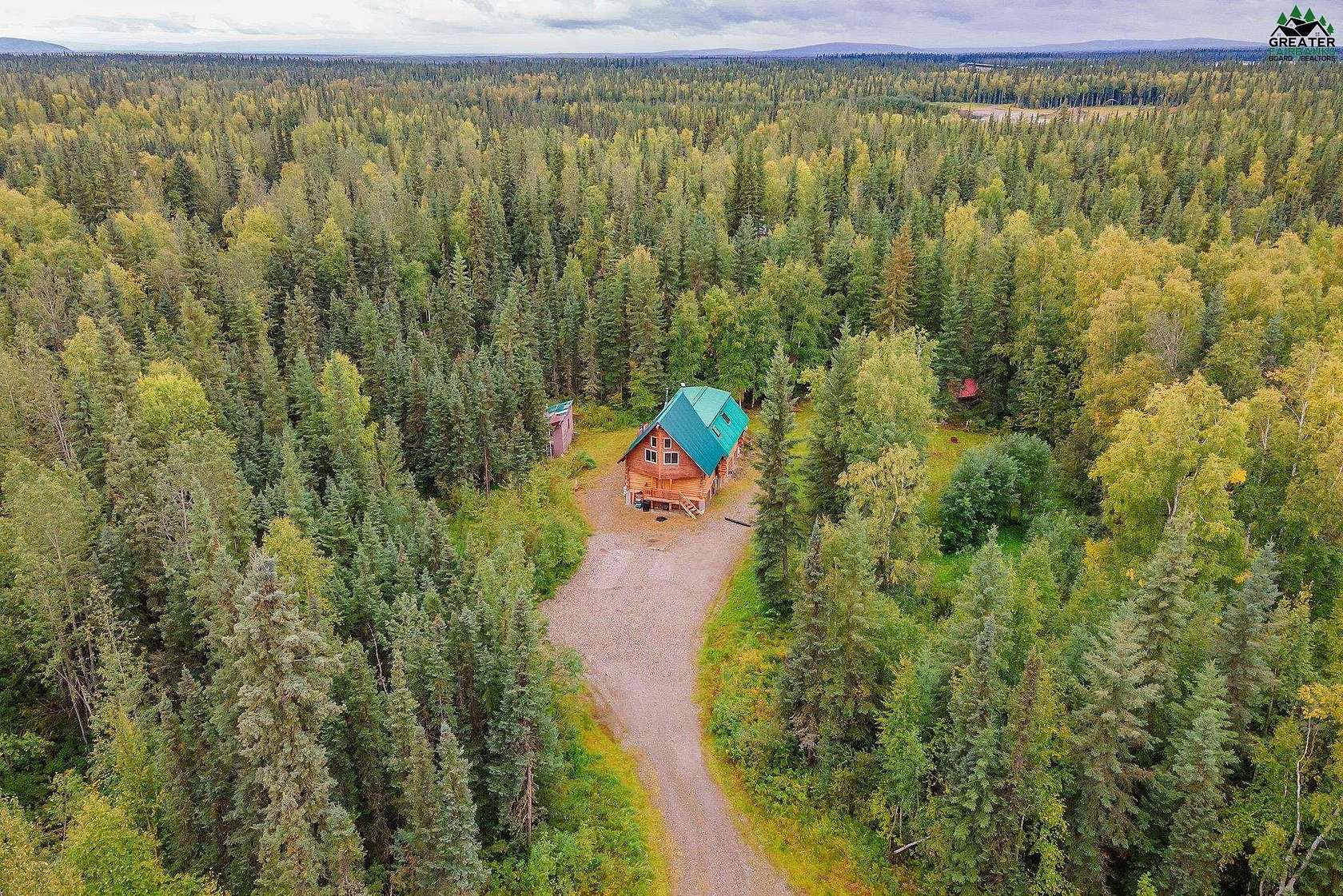 2 Acres of Residential Land with Home for Sale in Salcha, Alaska