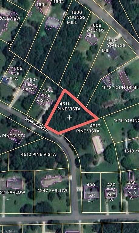 0.64 Acres of Residential Land for Sale in Greensboro, North Carolina