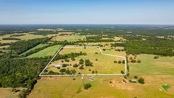 50 Acres of Agricultural Land with Home for Sale in Winnsboro, Texas