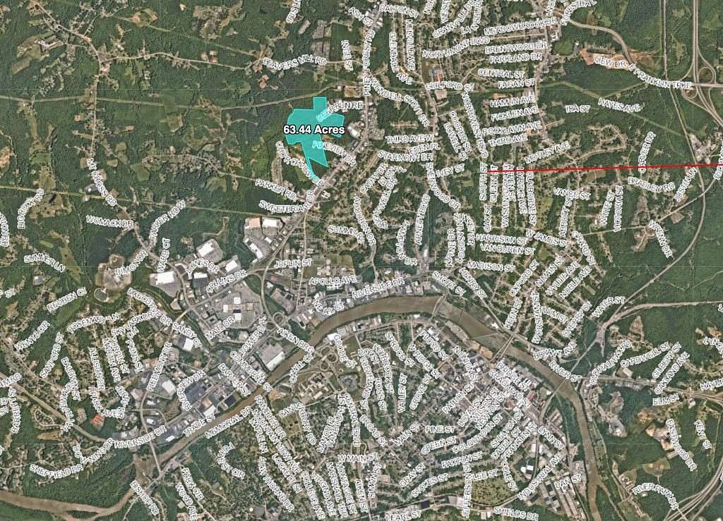 63 Acres of Land for Sale in Danville, Virginia